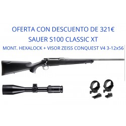 OFERTA Rifle Sauer S100 Classic / Monturas y Visor