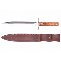 Cuchillo Browning Dagger madera olivo