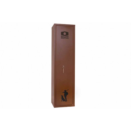 Armero Sefer SFV-106 7 armas con visor + estante UNE EN 1143-1:2019