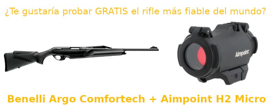 Prueba gratis Benelli Argo + Aimpoint